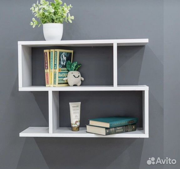 Полка навесная на стену