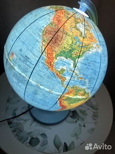 Глобус с подсветкой