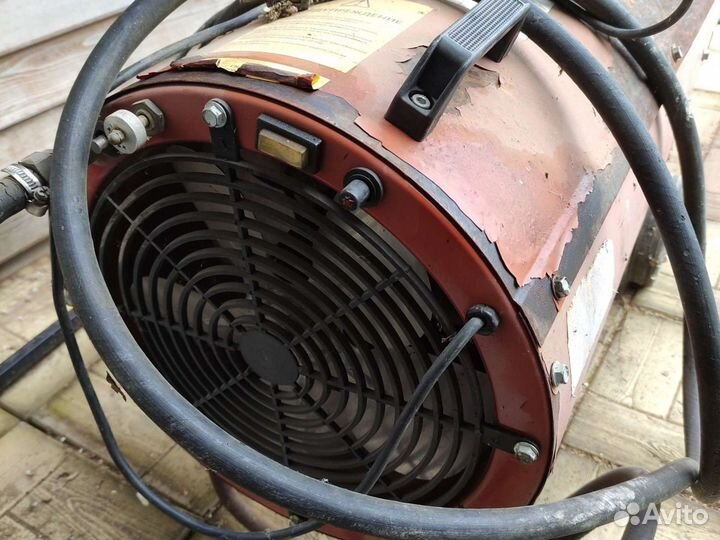 Мощная тепловая пушка газовая