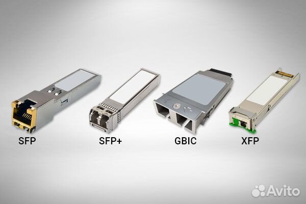 Модули оптические sfp sfp+ xfp qsfp