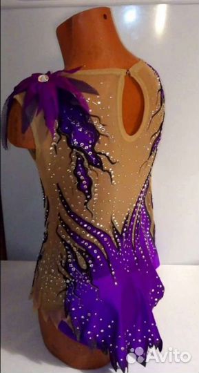 Купальник для художественной гимнастики, 120-134