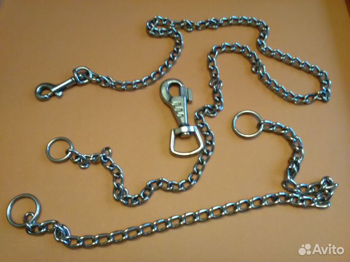 Цепь рывковая/цепь с карабином, карабин