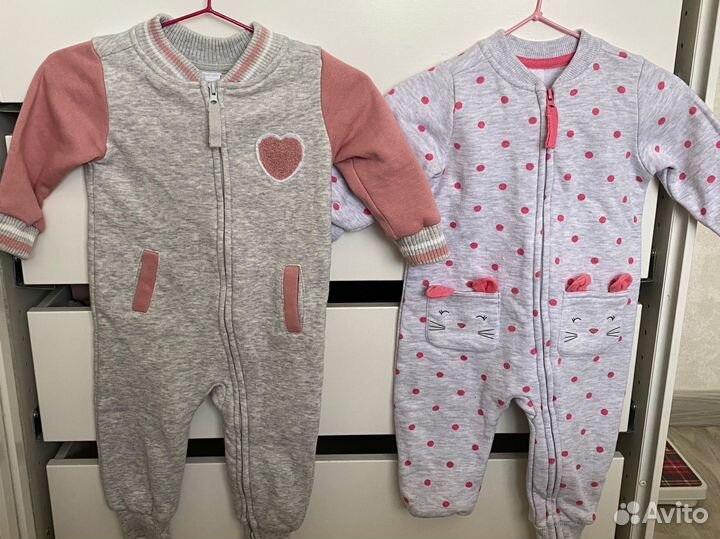 2 костюма для девочки 68 р