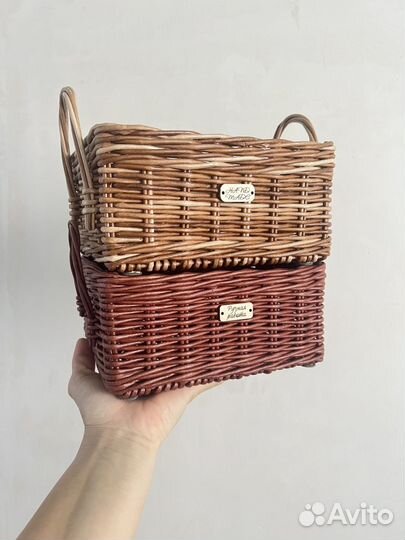 Корзина плетеная