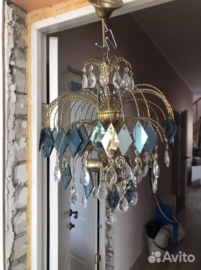 Люстра каскадная