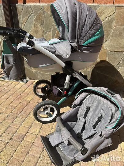Коляска 2 в 1 adamex barletta
