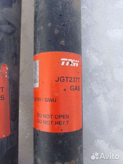 Амортизатор задний Renault Logan