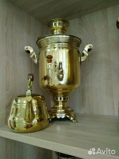 Тульский самовар на дровах/угольный на 5 литров