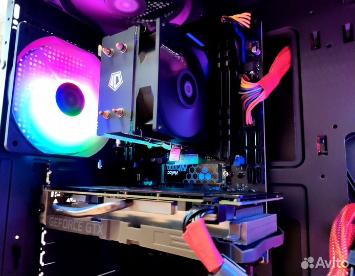 Игровой пк intel 8 ядер/GTX 1070 8GB/16GB DDR4/SSD