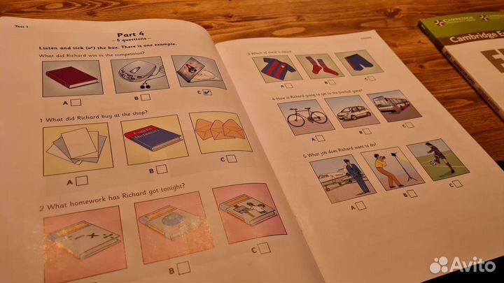 Учебники + рабочие тетради Cambridge English (4шт)