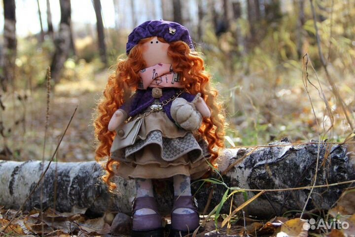 Кукла интерьерная текстильная