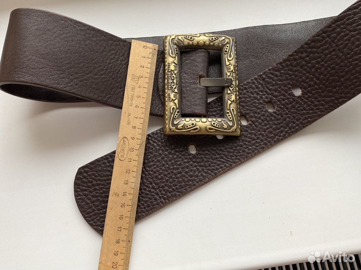 Ремень женский натуральная кожа