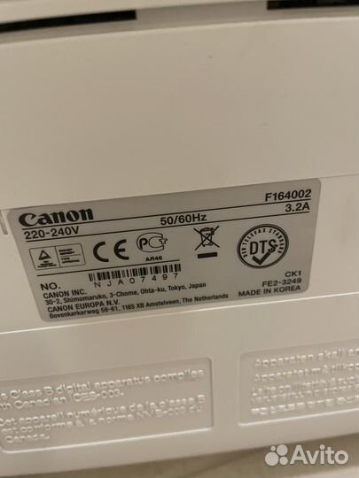 Принтер, факс canon