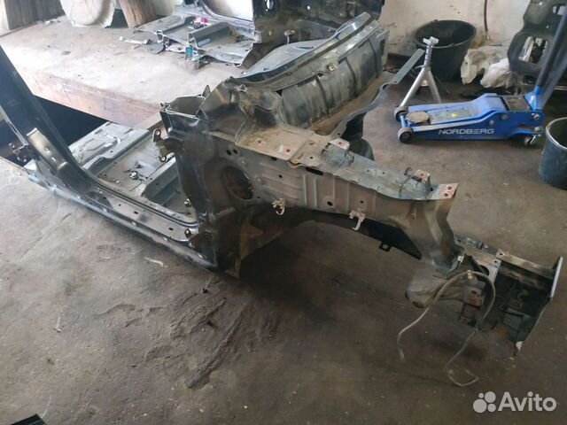 Лонжерон с порогом стойка Ssang Yong Actyon New