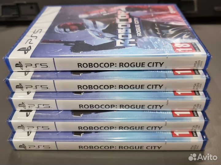 RoboCop rogue city ps5 диск новый