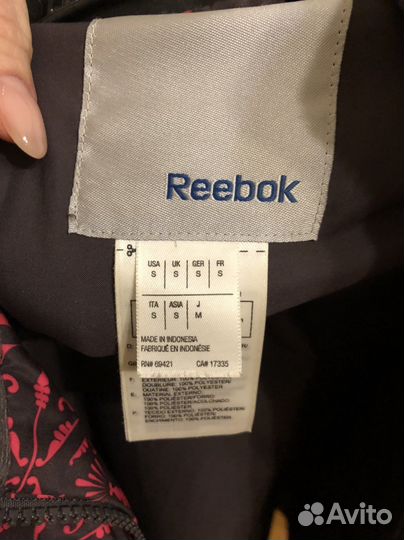 Куртка reebok женская