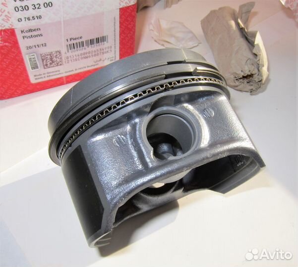 Поршень mahle 76.5 VAG 1.4L AEX APQ AKV ANX
