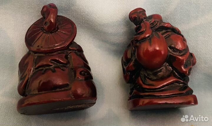 Будда нэцке, 2 штуки