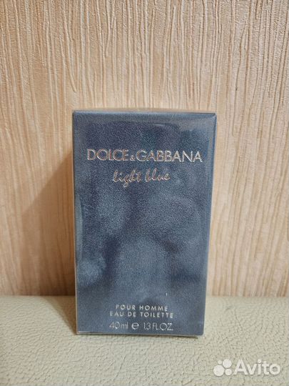 Dolce&gabbana Light Blue Pour Homme,40 мл