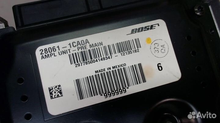 Усилитель звука Infiniti FX, 2013