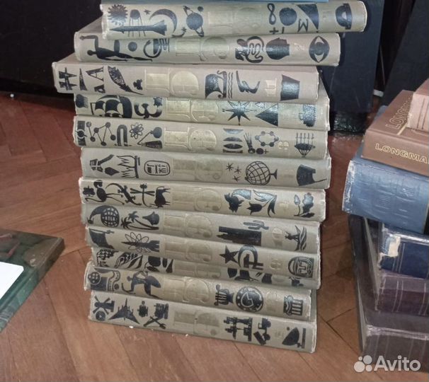 Детская энциклопедия 12 томов книги