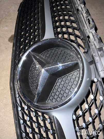 Решетка радиатора mercedes w205 diamond оригинал