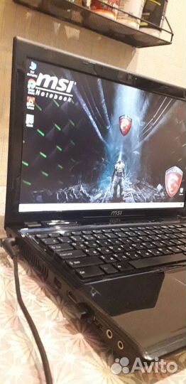 Игровой ноутбук msi GE60/i7/Geforce 660m/ssd+hdd