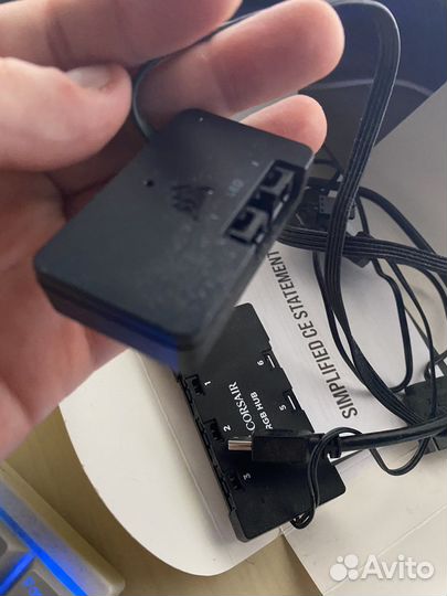 Corsair RGB HUB,контроллер