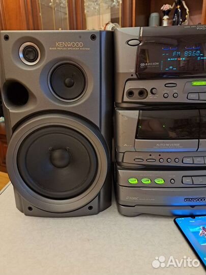 Музыкальный центр kenwood.звук бомба