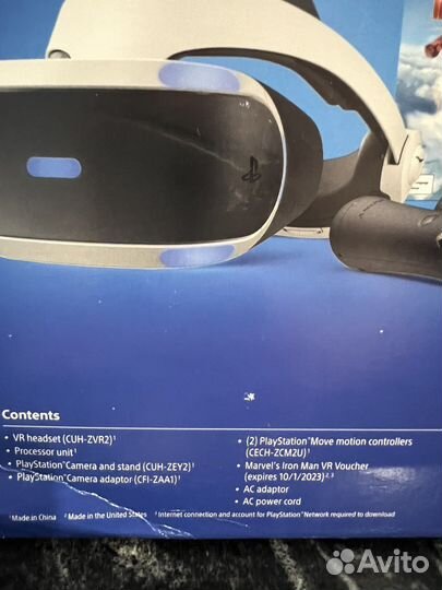 Sony playstation vr