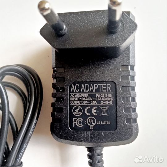 Блок питания весов CAS SWN / 6V