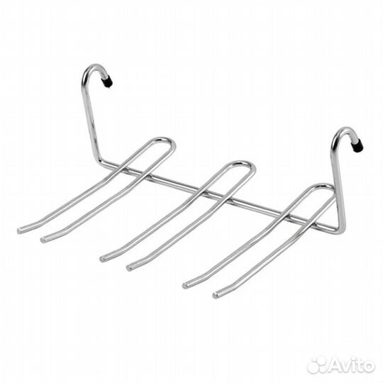 Полка на рейлинг для кухни хром