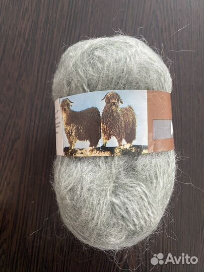 Пряжа Шерсть мохер