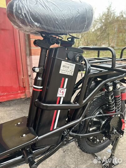 Электровелосипед GT monster 60V21AH1000W+аква