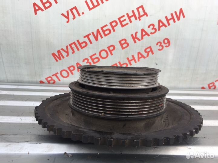 Шкив коленвала маховик бмв 5 серии Е39 2.5
