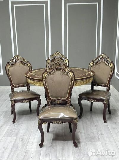 Стол со стульями \оплата при получении