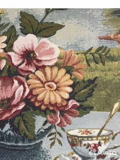 Гобелен на стену, гобеленовое панно 98х65 Бельгия