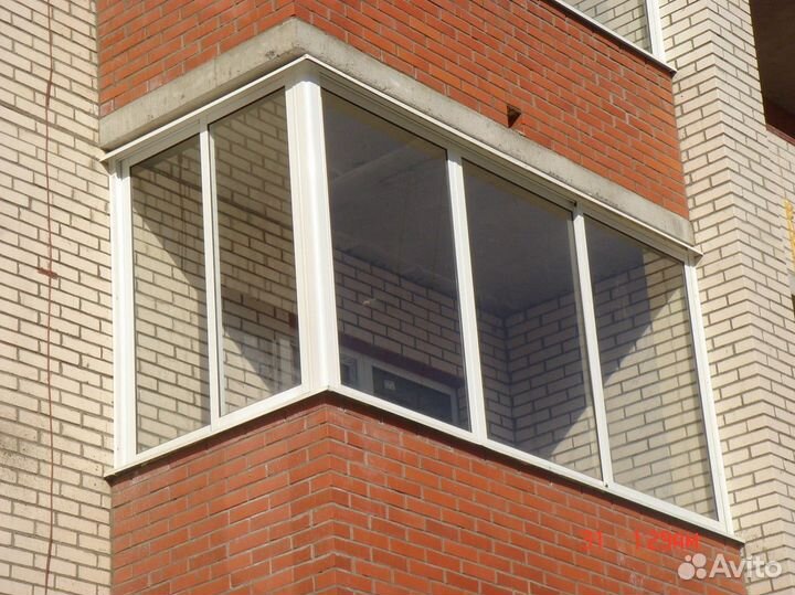 Остекление балкона. Рассрочка