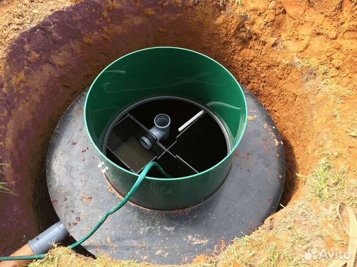 Септик био Аквабокс 7 энергонезависимый