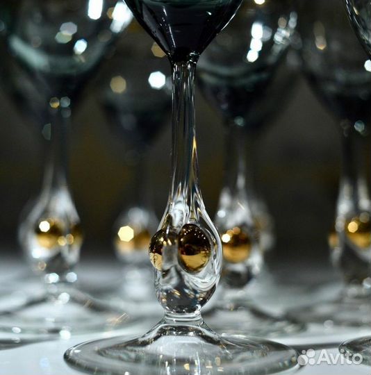 Три редкие винтажные рюмочки Zlata Zuzanna