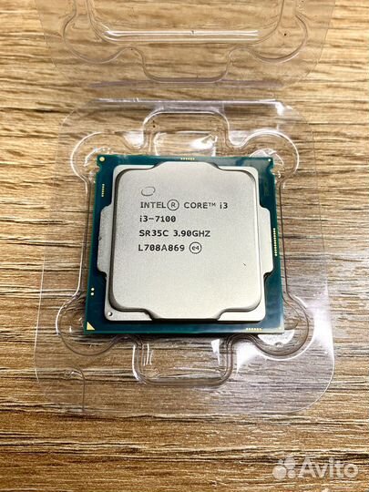 Intel core i3 7100 процессор