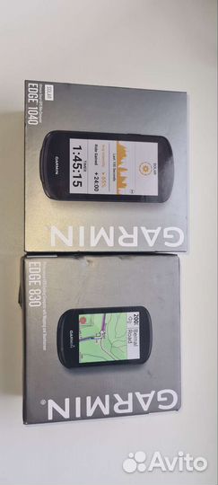 Новые велокомпьютеры Garmin Edge 830, 1040 Solar