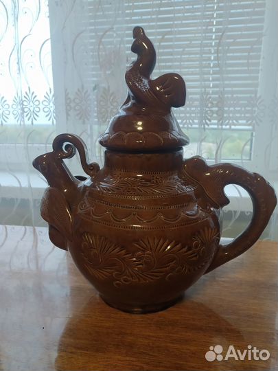 Чайник керамический СССР 3 л для кипятка