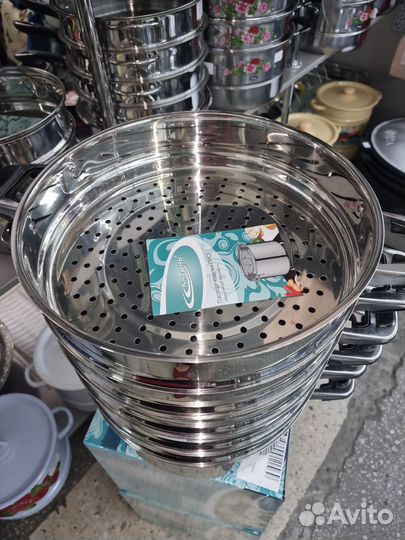 Мантоварка пароварка большая катунь