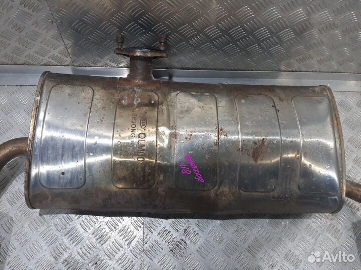 Задняя часть глушителя Kia Sportage QL G4KJ 2019