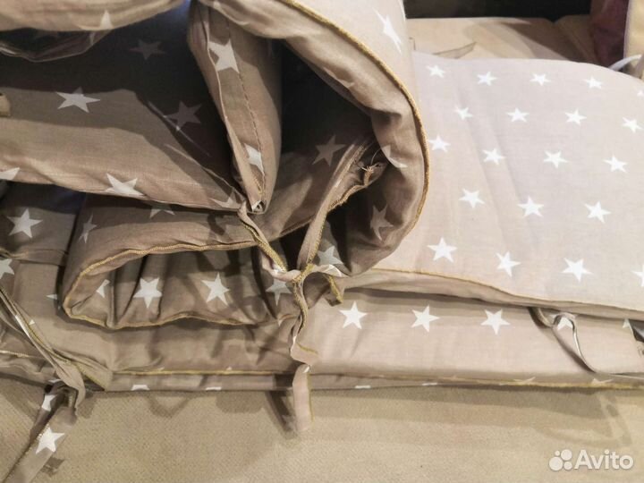 Бортики в детскую кроватку