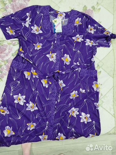 Халат женский Винтаж СССР Хххl