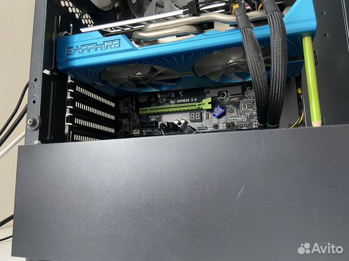 Игровой пк rx 590 8gb, intel xeon E5-2650 v2