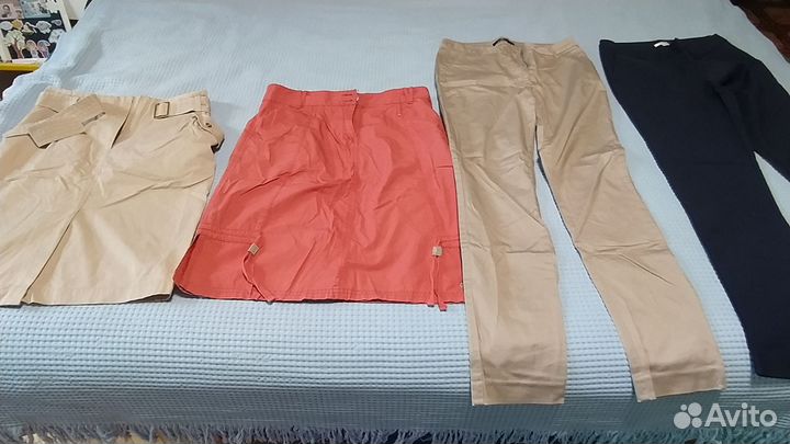Летние юбки и брюки 44