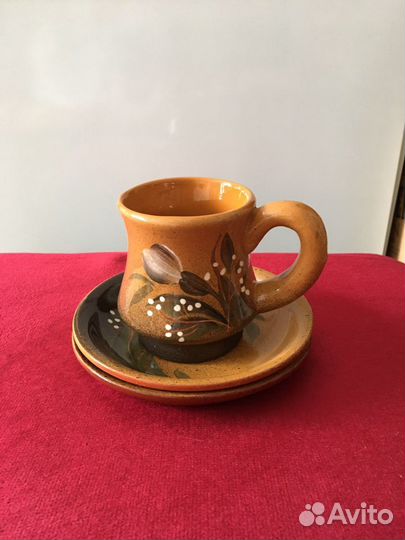 Набор керамической посуды времен СССР